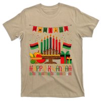 Kwanzaa Kinara Candles Kwanzaa Principles Happy Kwanzaa T-Shirt