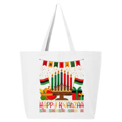 Kwanzaa Kinara Candles Kwanzaa Principles Happy Kwanzaa 25L Jumbo Tote