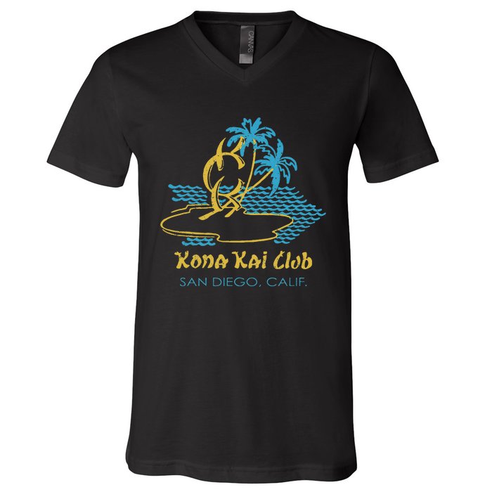 Kona Kai Club San Diego Ca V-Neck T-Shirt