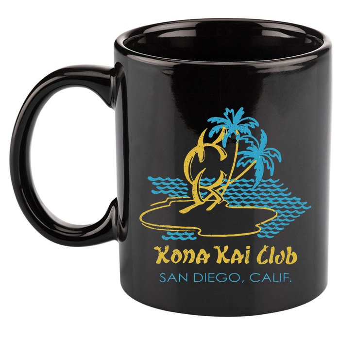 Kona Kai Club San Diego Ca 11oz C Handle Ceramic Mug