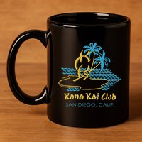 Kona Kai Club San Diego Ca 11oz C Handle Ceramic Mug