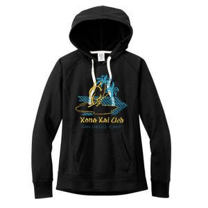 Kona Kai Club San Diego Ca Women's Fleece Hoodie