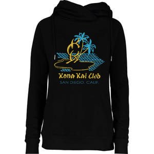 Kona Kai Club San Diego Ca Womens Funnel Neck Pullover Hood