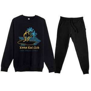 Kona Kai Club San Diego Ca Premium Crewneck Sweatsuit Set