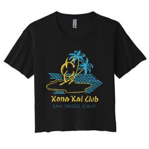 Kona Kai Club San Diego Ca Women's Crop Top Tee