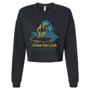 Kona Kai Club San Diego Ca Cropped Pullover Crew