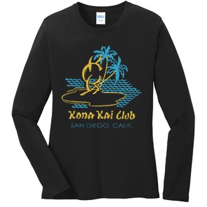 Kona Kai Club San Diego Ca Ladies Long Sleeve Shirt