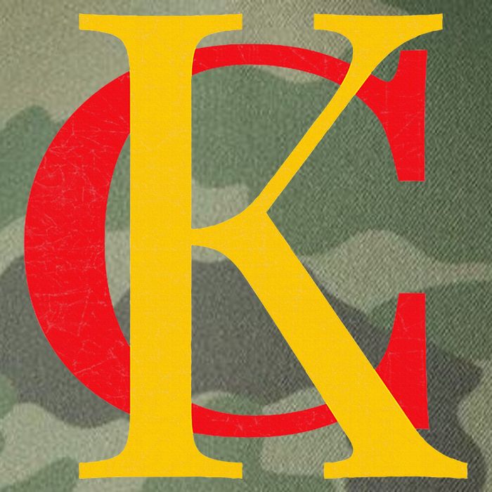 Kc Kansas City Red Yellow & Black Kc Classic Kc Initials Legacy Tie Dye Trucker Hat