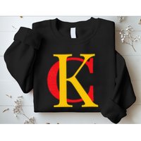 Kc Kansas City Red Yellow & Black Kc Classic Kc Initials Sweatshirt