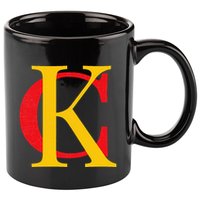 Kc Kansas City Red Yellow & Black Kc Classic Kc Initials 11oz C Handle Ceramic Mug