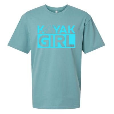 Kayaking Kayak Cool Gift Sueded Cloud Jersey T-Shirt