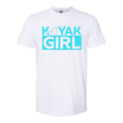 Kayaking Kayak Cool Gift Softstyle® CVC T-Shirt