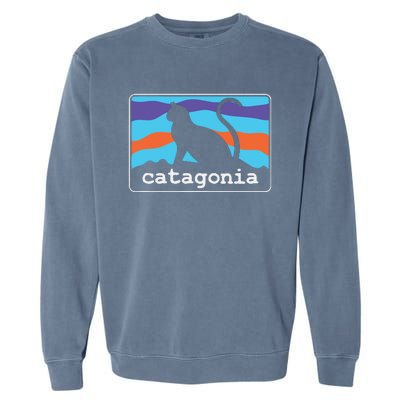 Kitty Kitten Cats Catagonia Garment-Dyed Sweatshirt