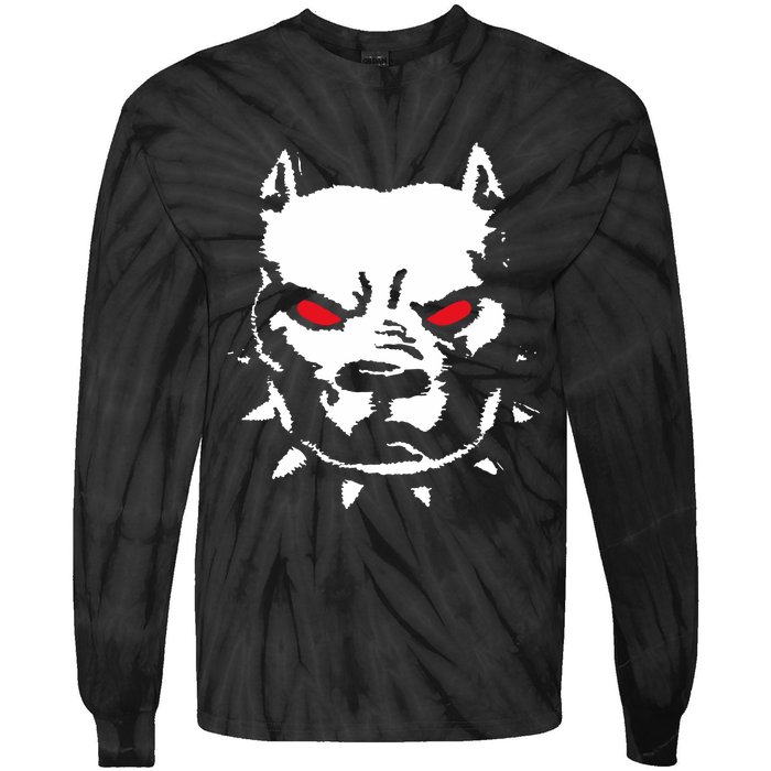 Kayzo Kayzo Dog Tie-Dye Long Sleeve Shirt