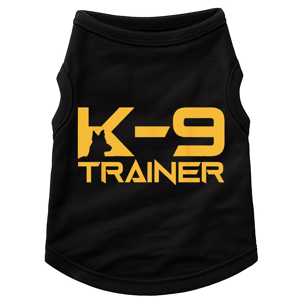 K9 K9 Dog Handler Trainer Police Security Halloween Doggie Tank