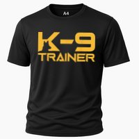 K9 K9 Dog Handler Trainer Police Security Halloween Cooling Performance Crew T-Shirt