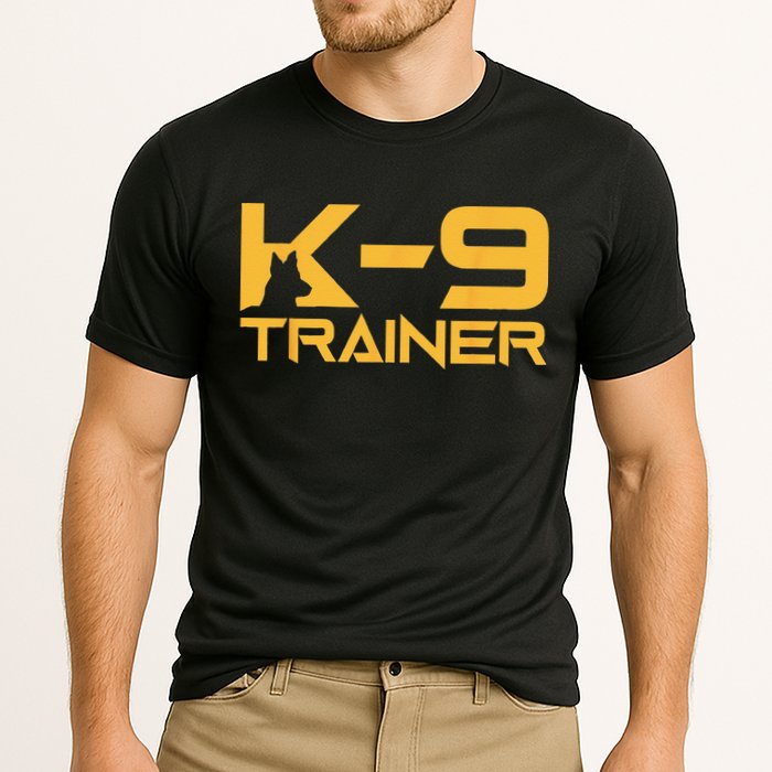 K9 K9 Dog Handler Trainer Police Security Halloween Cooling Performance Crew T-Shirt