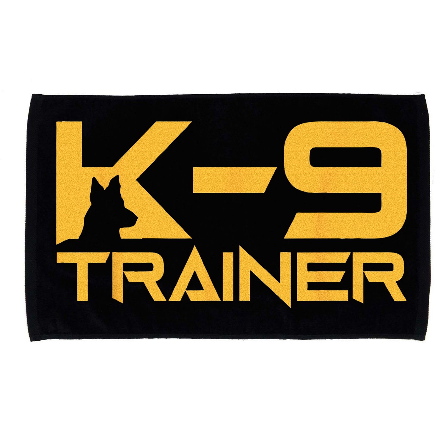 K9 K9 Dog Handler Trainer Police Security Halloween Microfiber Hand Towel