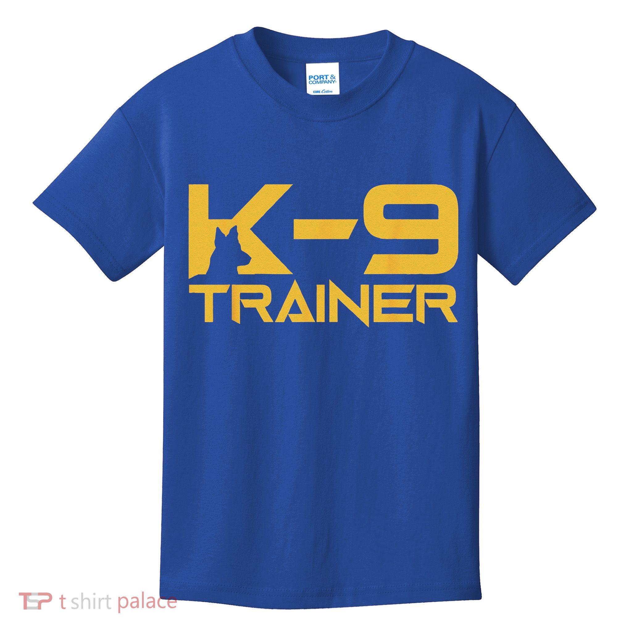 K9 K9 Dog Handler Trainer Police Security Halloween Kids T-Shirt