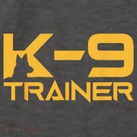 K9 K9 Dog Handler Trainer Police Security Halloween Vector Backpack