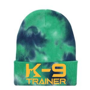 K9 K9 Dog Handler Trainer Police Security Halloween Tie Dye 12in Knit Beanie