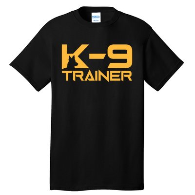 K9 K9 Dog Handler Trainer Police Security Halloween Tall T-Shirt