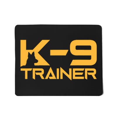 K9 K9 Dog Handler Trainer Police Security Halloween Mousepad