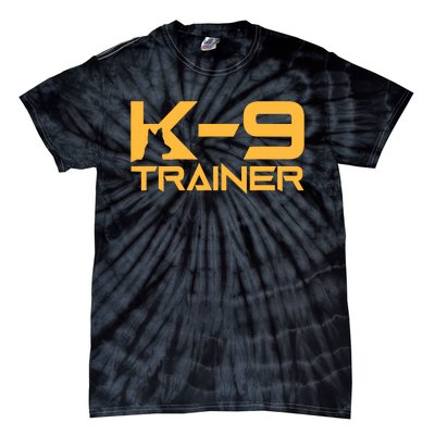 K9 K9 Dog Handler Trainer Police Security Halloween Tie-Dye T-Shirt