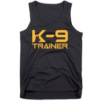 K9 K9 Dog Handler Trainer Police Security Halloween Tank Top