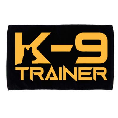 K9 K9 Dog Handler Trainer Police Security Halloween Microfiber Hand Towel