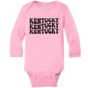 Kentucky Baby Long Sleeve Bodysuit