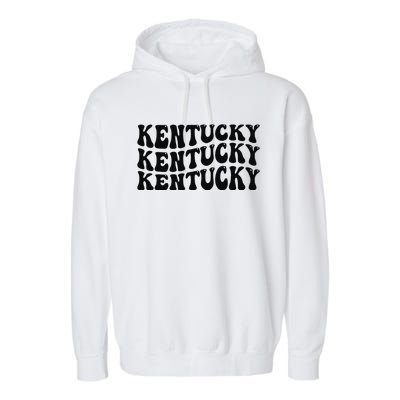 Kentucky Garment-Dyed Fleece Hoodie