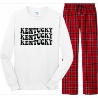 Kentucky Long Sleeve Pajama Set