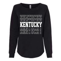 Kentucky Womens California Wash Sweatshirt