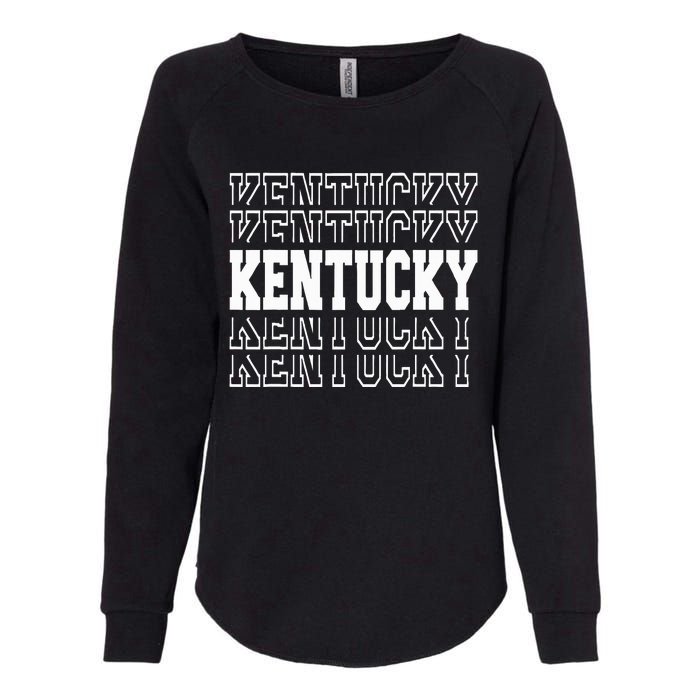 Kentucky Womens California Wash Sweatshirt