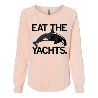 Kommander Karl Eat The Yachts Womens California Wash Sweatshirt