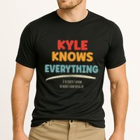 Kyle Knows Everything Name Kyle Cooling Performance Crew T-Shirt