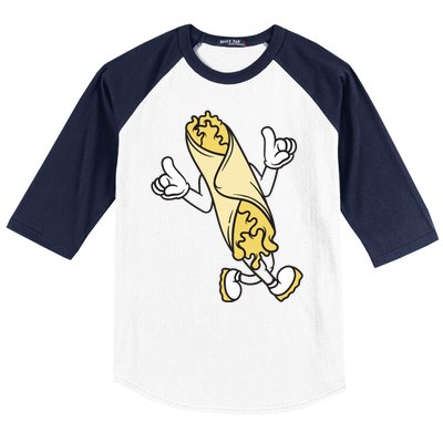 Kebab Baseball Sleeve Shirt