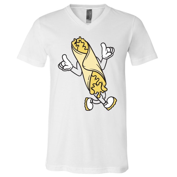 Kebab V-Neck T-Shirt