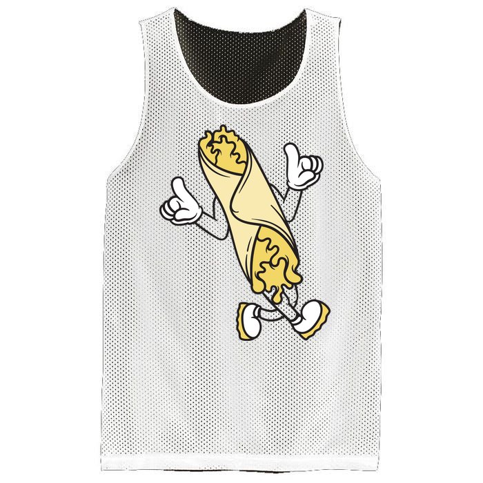 Kebab Mesh Reversible Basketball Jersey Tank