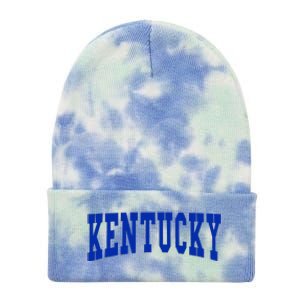 Kentucky Tie Dye 12in Knit Beanie