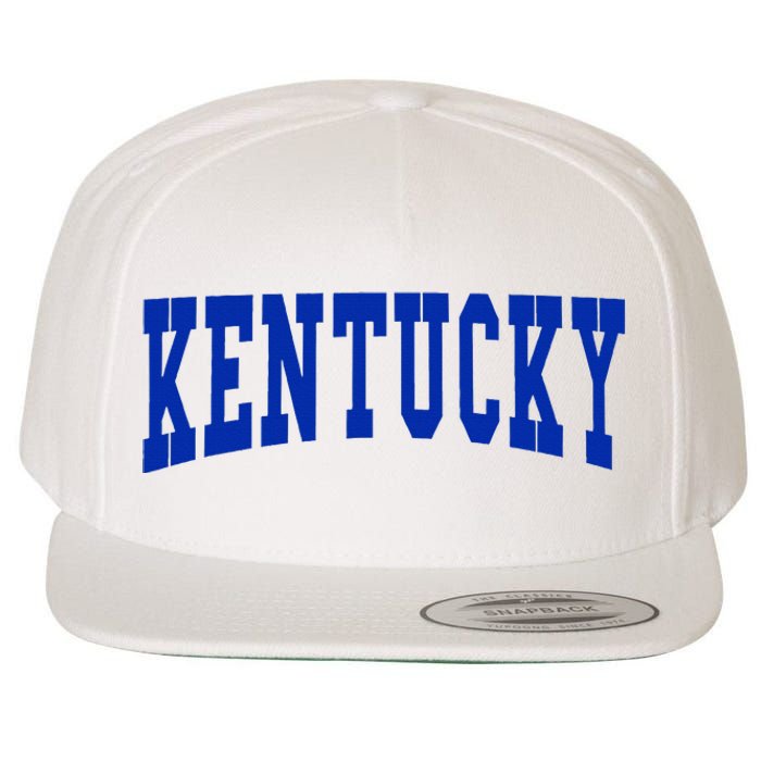 Kentucky Wool Snapback Cap