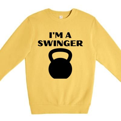 Kettlebell Premium Crewneck Sweatshirt