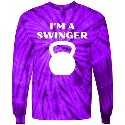 Kettlebell Tie-Dye Long Sleeve Shirt