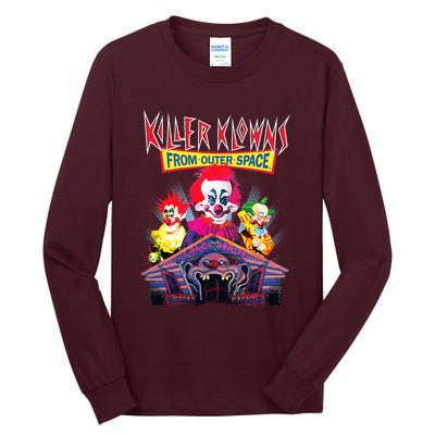 Killer Klowns From Outer Space Crazy House Tall Long Sleeve T-Shirt