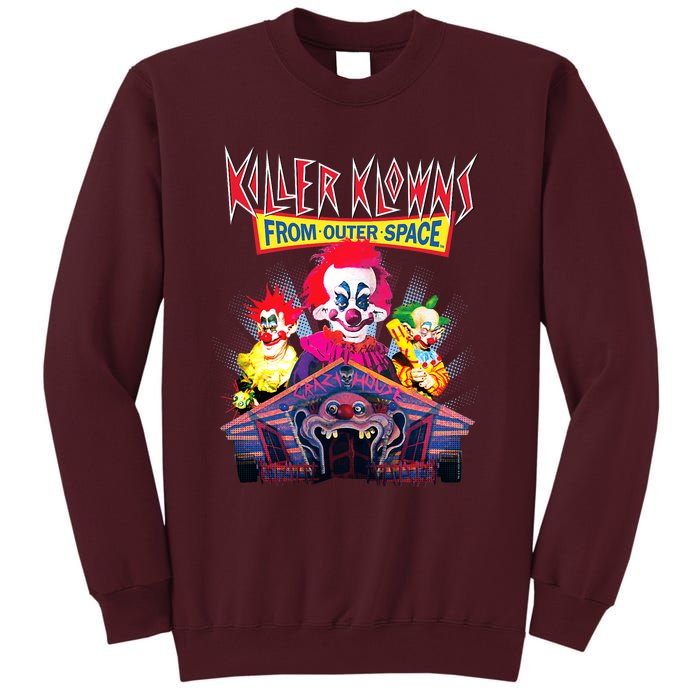 Killer Klowns From Outer Space Crazy House Tall Sweatshirt