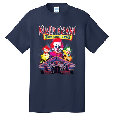 Killer Klowns From Outer Space Crazy House Tall T-Shirt