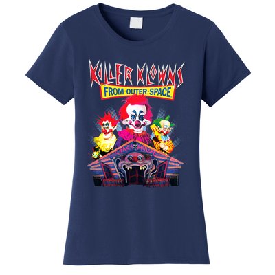 Killer Klowns From Outer Space Crazy House Women's T-Shirt