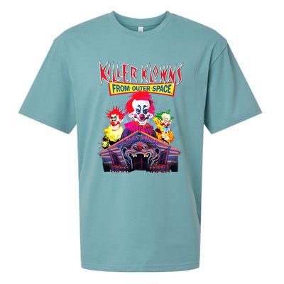 Killer Klowns From Outer Space Crazy House Sueded Cloud Jersey T-Shirt