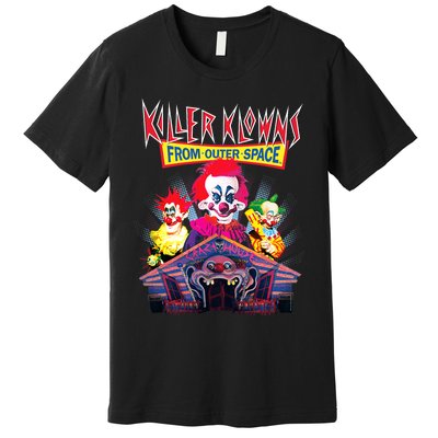 Killer Klowns From Outer Space Crazy House Premium T-Shirt